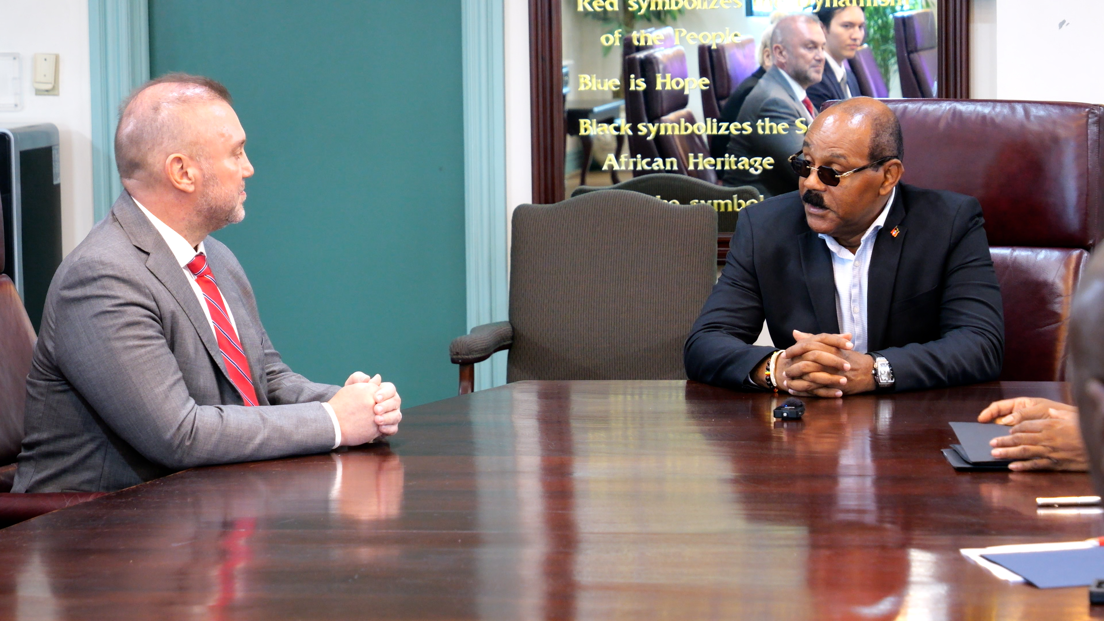 The agreement is executed with the Government of Antigua & Barbuda and ADOMS.